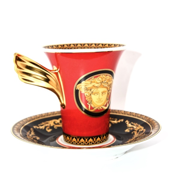 Versace Medusa Coffee Cup & Saucer - Picture 3 of 8